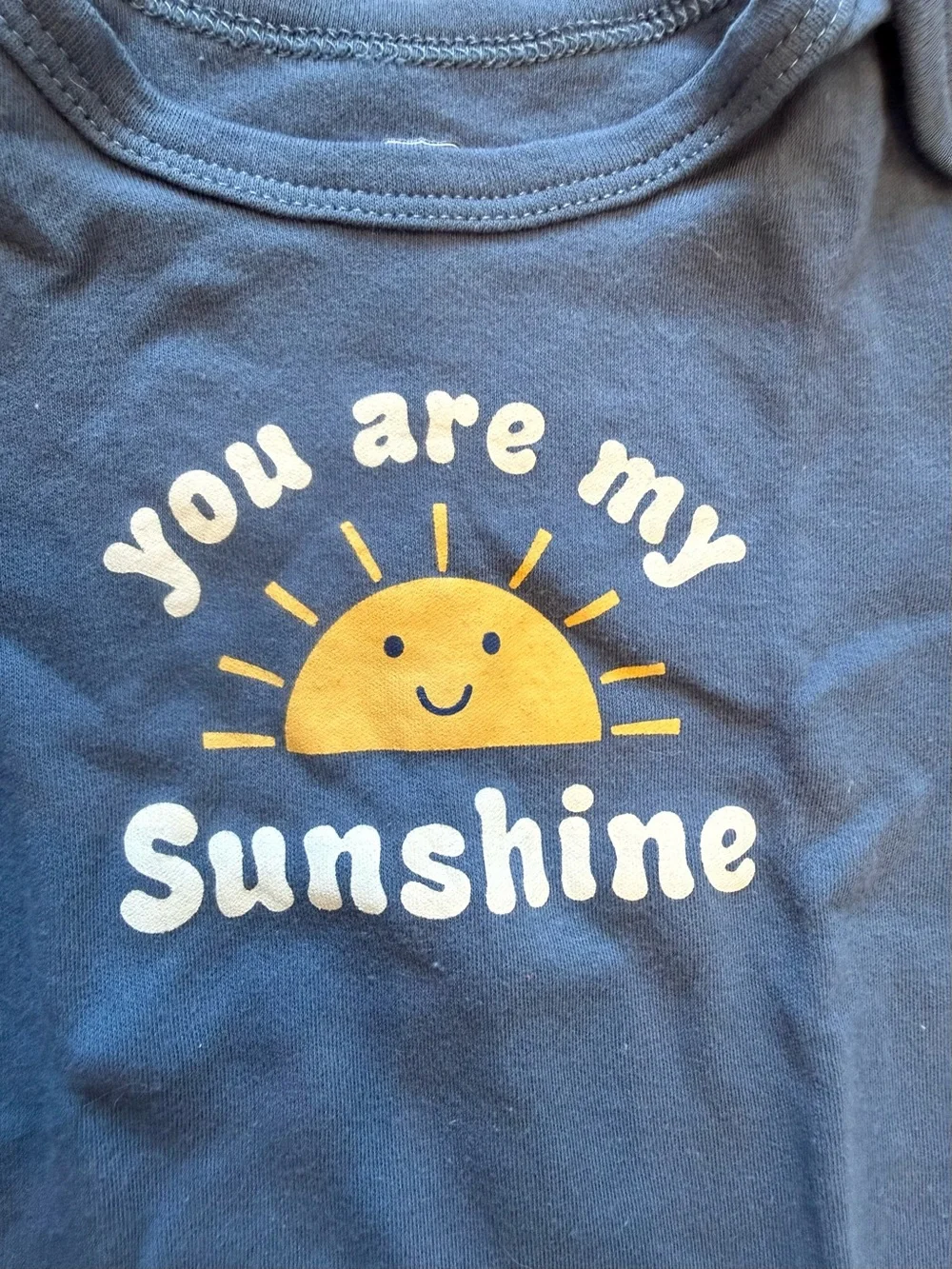Hudson Baby Sunshine print cotton Bodysuits, set of 3 - 18M - NWOT